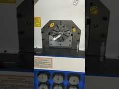 PLC ควบคุมเครื่องกดเชือกท่อระบาย 2 นิ้ว เครื่องกดแรงใหญ่ หัวเปิดกว้าง