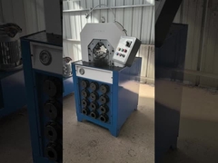 5.5kw PLC เครื่องกดท่อท่อไฮดรอลิก 4kw ระบบควบคุมอัจฉริยะ 3 นิ้ว CBK-120