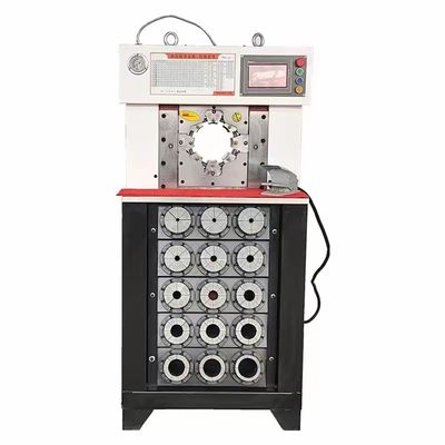 1500 Ton AC Hose Crimping Machine 3 Inch PLC Control Large Open Big Force