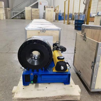 ราคาดี CE Certified 200KG Manual Hose Crimping Machine ขนาด 550 X 670 X 555 Mm ออนไลน์
