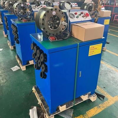 310KG ยาง Hose Crimping เครื่อง Crimping ประสิทธิภาพกับ 200 ชิ้น/h ประสิทธิภาพการทํางาน