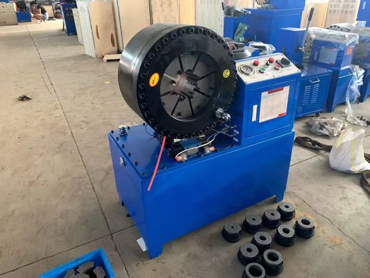 220V/380V/415V 50/60Hz เครื่องบดเชือกไฮดรอลิก 3 นิ้ว ด้วยแรงบด 800 ตัน ขนาด 850*530*940 มม