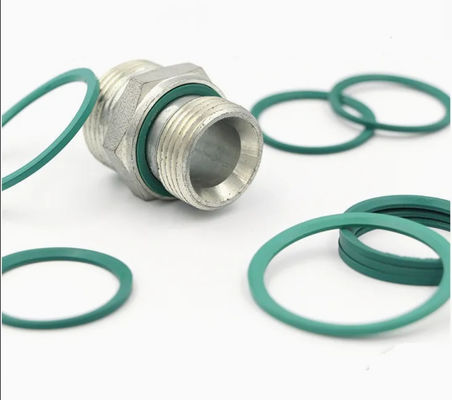FFKM DIN 3869 ED-RING 21 สีน้ําเงินมาตรฐาน 14 WF แหวนสําหรับบริการเปิดหมัก ขนาดจาก 8 ถึง 60