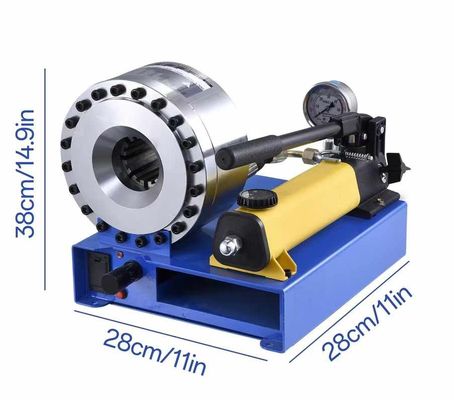 1 นิ้ว 6-25 มิลลิเมตร 1/4 ถึง 1 นิ้ว พกพามือ ไฮดรอลิก Hose Pipe Crimping Machine ไฮดรอลิก Hose Crimping Tool 10pcs / H