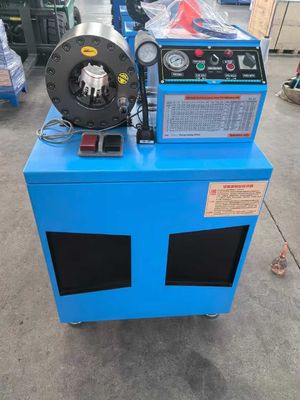 ราคาดี 2 นิ้ว รุ่นใหม่ พลังงานขนาดใหญ่ 4 KW ประสิทธิภาพการทํางาน 500 ชิ้นต่อชั่วโมง เครื่องพกพา Hose Crimping Machine Excavator Hose Press Tool Hydraulic Hose Crimper ออนไลน์