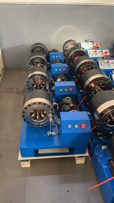 12V/24V 10 Dies 2 นิ้ว มือ Braided Hose Crimper แบตเตอรี่ขับเคลื่อน ไฮดรอลิก Hose Pipe Crimping Machine / เครื่อง Crimping Hose 6-51 มม.