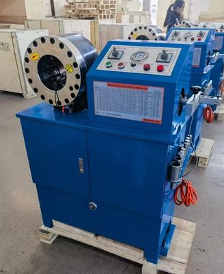 ราคาดี 2 Inch Hydraulic Hose Crimping Machine with 10 Dies and 6-51mm Range for Wide Hose Applications ออนไลน์