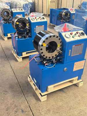 ราคาดี เครื่องอัดสายไฮดรอลิกแบบพกพา DX68 พร้อมแรงอัด 600T และประสิทธิภาพ 200 ชิ้นต่อชั่วโมง ออนไลน์