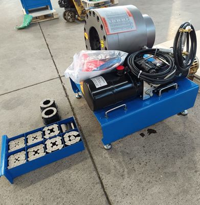 ราคาดี 600T Crimping Force Hydraulic Hose Crimping Machine with 0.01mm Accuracy and 30mpa System Pressure ออนไลน์