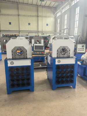 ราคาดี 3 Inch Hydraulic Hose Crimping Machine with 15 Sets Free Dies and 1250KG Weight for Heavy-Duty Applications ออนไลน์