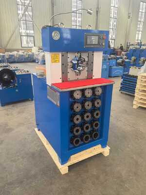 ราคาดี เครื่องอัดสายไฮดรอลิกควบคุม PLC พร้อมช่วงการอัด 6-76 มม. และช่องเปิดสูงสุด 165 มม. เพื่อการอัดที่มีประสิทธิภาพ online
