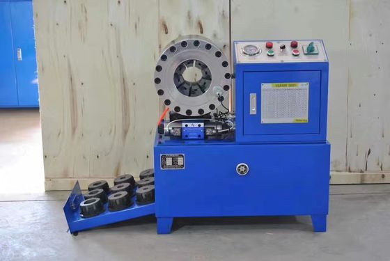 ราคาดี Excavator DX68 Hose Crimping Machine Air Compressor Hose 1/4 ถึง 2 Inch Long Service Time ออนไลน์