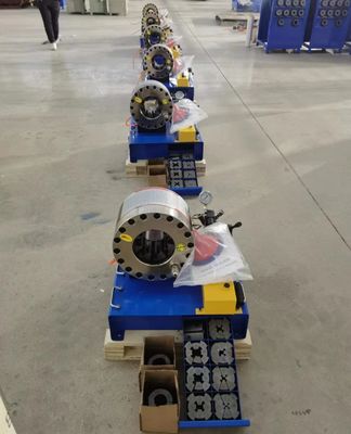 ราคาดี 10 Dies Manual Hose Crimping Machine Cable Press Machine 51mm Big Power ออนไลน์