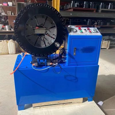 ราคาดี ไฮดรอลิก 3 นิ้วและ 4 นิ้วอุตสาหกรรม Braided Hose Crimping Machine 3kw โครงสร้างคอมแพคต์ ออนไลน์