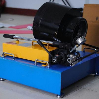 ราคาดี เครื่องจีบท่อแบบแมนนวลอุตสาหกรรมสีน้ำเงินความเร็ว 10 - 20 วินาที / ชิ้น ออนไลน์