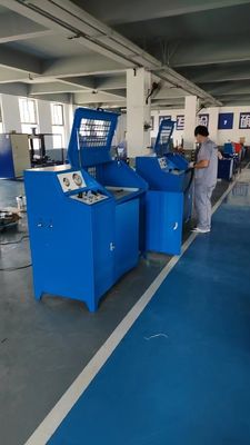 ราคาดี เครื่องกดเชือกอัตโนมัติ 0-200MPa ระยะความดันสําหรับการใช้งานอุตสาหกรรม ออนไลน์