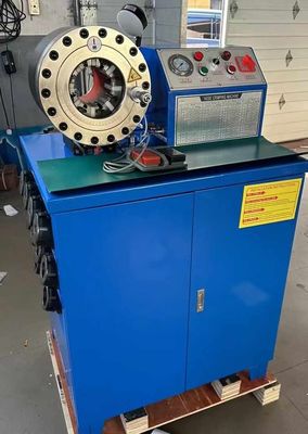 ราคาดี 2 นิ้วไฟฟ้าที่ตรงกันตายพลังงานขนาดใหญ่ พกพา Hose Crimping Machine Excavator Hose Press Tool ไฮดรอลิก Hose Crimper ออนไลน์