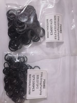 ราคาดี FFKM DIN 3869 ED-RING 21 ต่าง ๆ สแตนดาร์ท โมลด์ยาง O แหวนสําหรับการปิดสนามก๊าซน้ํามัน ≤ 5000 Psi ความต้านทานแรงกด ออนไลน์