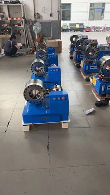 แอฟริกาใต้ 2 นิ้ว 10 ตํารา 1-4 ชั้น Hose Hydraulic Crimping Machine/Hose Crimping Machine ความดันสูง 6-51mm