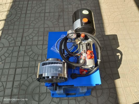 ราคาดี เครื่องอัดสายไฮดรอลิก 12v 24v อัตโนมัติ ขับเคลื่อนด้วยแบตเตอรี่ 1