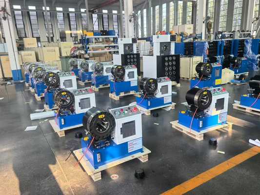 เครื่องอัดสาย DX68 ขนาด 6-51 มม. เครื่องอัดไฮดรอลิก 2 นิ้ว