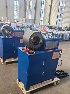 ราคาดี 2 Inch Hydraulic Hose Crimping Machine with 10 Dies and 6-51mm Range for Wide Hose Applications ออนไลน์