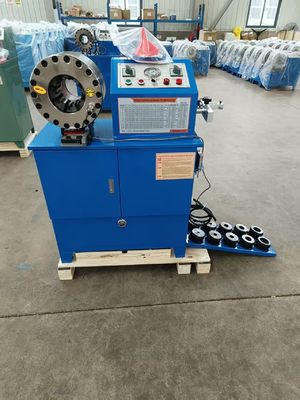 ราคาดี Hydraulic Hose Crimping Machine with 26Mpa/31.5Mpa System Pressure 320kg Gross Weight and 1030*510*1270 mm Dimension ออนไลน์