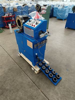 ราคาดี Dual Functionality Hydraulic Hose Crimping Machine with Wide Hose Applications and Robust Construction ออนไลน์