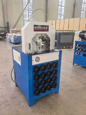 ราคาดี เครื่องบดเชือกไฮดรอลิกขนาด 3 นิ้ว มีประสิทธิภาพการทํางาน 300pcs / h พลังงานมอเตอร์ 4KW และแรงบด 1000T ออนไลน์