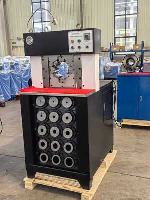 ราคาดี เครื่องอัดสายไฮดรอลิกแบบควบคุมด้วยปุ่มพร้อมช่วงการอัด 6-76 มม. และช่องเปิดสูงสุด 165 มม. ออนไลน์