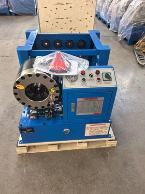 6-51mm Hydraulic Hose Crimping Machine with Fast Change Mould Tool and 10 Interchangeable Dies for Versatile Crimping