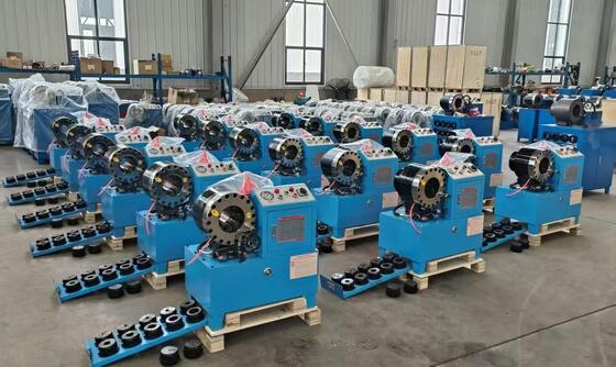 ราคาดี DX68 ไฟฟ้า 220v / 380v เครื่องตัดท่อไฮดรอลิก 2 นิ้วพร้อมความแม่นยำในการจีบ 6-51 มม. ± 0.01 มม. 10 แม่พิมพ์และประสิทธิภาพ 200 ชิ้นต่อชั่วโมง ออนไลน์